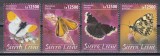 Sierra Leone 2020 - Fluturi, MNH