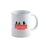 Cana alba personalizata Stranger Things, INOVATIX&reg;. 330ml