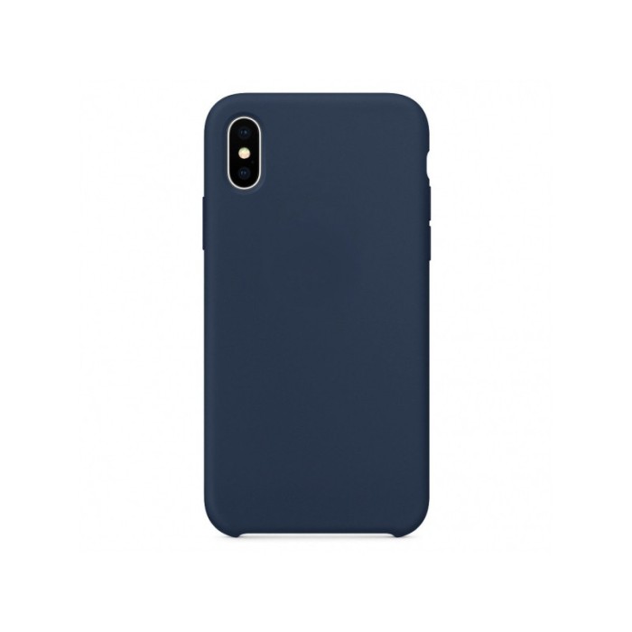 Husa TPU OEM Pure Silicone pentru Samsung Galaxy A30 A305 / Samsung Galaxy A20 A205, Bleumarin