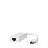 Adaptor USB NEDIS, USB-A la RJ45, 1Gbps, 0.2m, Alb