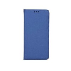 Husa wallet flip smart magnet pentru huawei y6 2019, blue