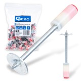 Set cuie pentru pistol pneumatic, 100 bucati, 42 mm, Geko G01532