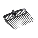 Furcă pentru gunoi de grajd, EcoFork, negru