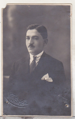 bnk foto Portret de barbat - Foto Lux Bucuresti - anii `20 foto