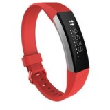 Bratara siliconica, compatibila cu Fitbit Alta, HR, rosu - 650200