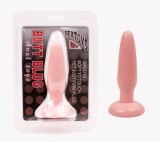 Butt Plug Anal Toys Flesh - Dop Anal din TPR Roz, 13,5 cm, Orion