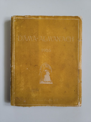 Rar Almanahul Femeilor (Dama Almanach), Budapesta, reclame vechi, 1926 foto
