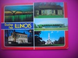 HOPCT 7840 SALUTARI DIN ILLINOIS -STAMPILOGRAFIE/FRANCATURA-SUA-AMERICA DE NORD -CIRCULATA, Printata