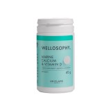Vitamine Wellosophy, Calciu marin si Vitamina D, Vegetarian, 30 tablete, 45g