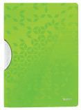 Dosar Cu Clip Leitz Wow Colorclip, Pp, A4, 30 Coli, Verde
