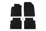 Talpi de mocheta cu doua straturi, potrivite pentru Opel Vectra C 2002-2004, din tesatura Rex, set de 4 bucati, negre Performance AutoTuning