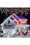 Lumini de Crăciun cu LED-uri Holwim 800, prelungibile 20+5m, IP65, 8 moduri, temporizator, funcție de memorie, Cră