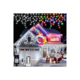 Lumini de Crăciun cu LED-uri Holwim 800, prelungibile 20+5m, IP65, 8 moduri, temporizator, funcție de memorie, Cră
