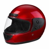 Casca Moto/Scuter Full Face FIXATO, Viziera Detasabila, Marime Universala 59-62cm, Rosu