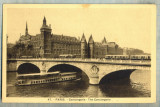 AD 538 C. P. VECHE -PARIS -CONCIERGERIE -FRANTA, Circulata, Printata