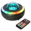 Boxa Portabila Party cu Proiector Aurora Boreala, LED RGB, Bluetooth, Telecomanda, USB-C, 8W