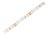 Bandă LED alb cald IP65 12V 12W/m
