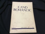 Revista Gand Romanesc nr 7-8 anul III Iulie-August 1935 !