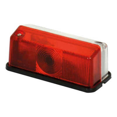 Lampa gabarit auto Carpoint 12V, Rosu- Alb, 12V, T4W, 4W, 95 x 45 x 40 mm AutoDrive ProParts foto