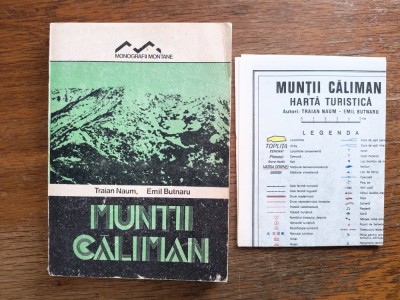 Muntii Caliman, cu harta - Traian Naum / R2P4F foto