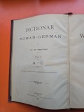 Dictionar Roman-German vol. 2 D-O - Dr. H. Tiktin