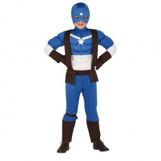 Costum Captain America 7 - 9 ani