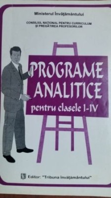 Programe analitice pentru clasele I-IV foto