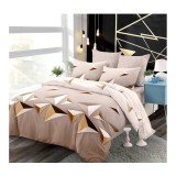 Cumpara ieftin Lenjerie de Pat Bumbac Finet, 6 Piese, Pat Dublu - CPL261