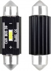 Becuri LED CANBUS 1860 1SMD UltraBright Festoon C5W C10W C3W 39mm Alb 12V/24V