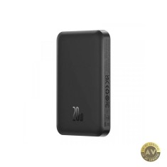 Baterie Externa Wireless Baseus Magnetic Mini 5000mAh 20W PD + FQI 1 x QI - 1 x USB-C Neagra P10022107113-00