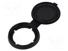 Capac HARTING 22mm har-port IP65, IP67 negru 25&divide;70&deg;C &Oslash;22,3mm