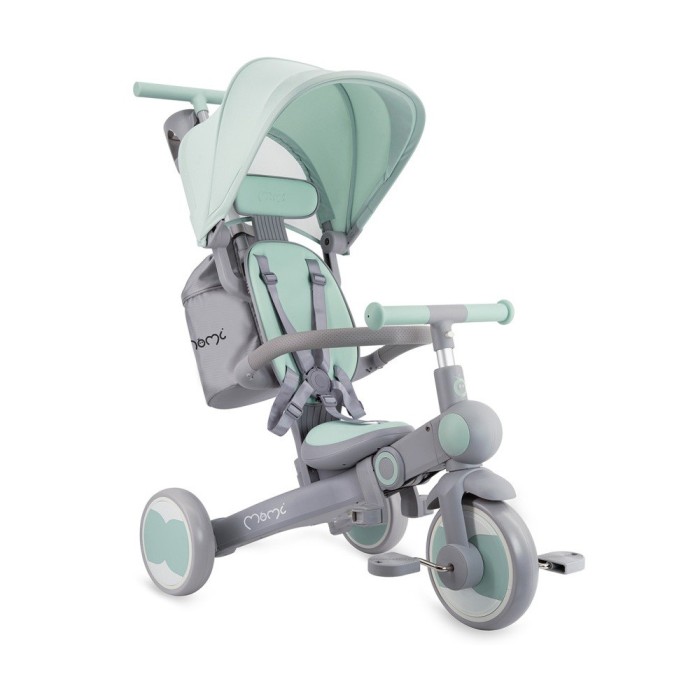 Tricicleta transformabila 4in1 momi, solivia - green