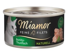 Miamor Feine Filets Naturell Tuna Bonito 80 g foto