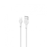 Cablu de date si Incarcare XO-NB132, Apple (Lightning), 2A, 1m, Alb Blister