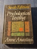 Psychological testing Anne Anastasi
