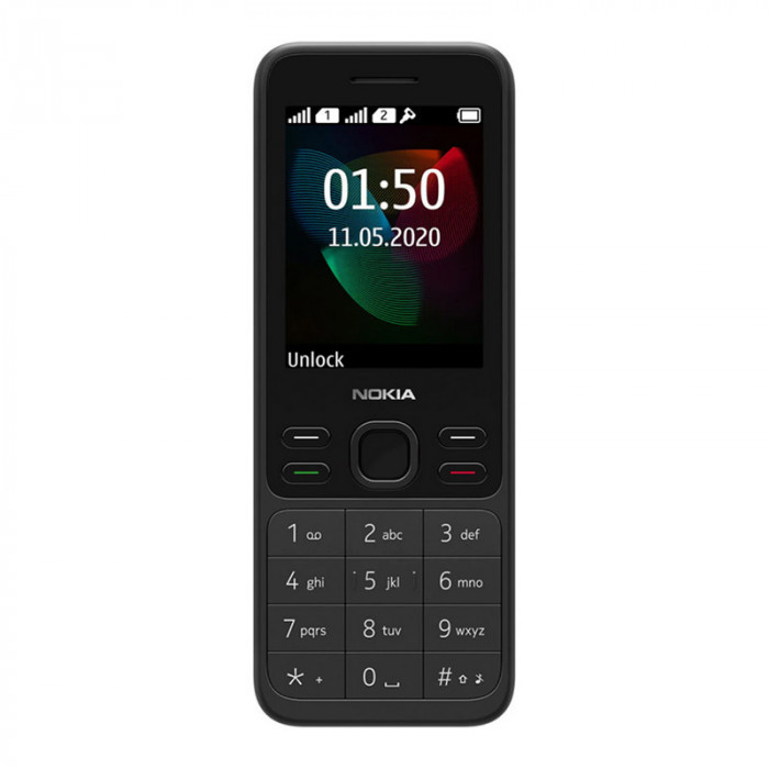 Telefon mobil Nokia, 2.4 inch, 2G, 4 MB RAM, 1020 mAh, Negru