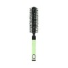 Perie de par, circulara, Global Fashion, 8510B10, negru/verde