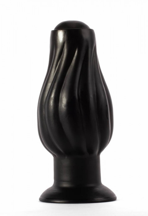 Dop Anal Extra Large, Negru, 19 cm