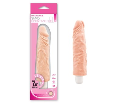 Vibrator Realistic Simply Spontaneous, Natural, 19 cm foto