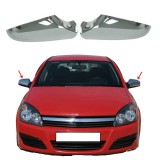 Cumpara ieftin Capace Ornamente cromate din inox pentru oglinzi Opel Astra H 2004-2010