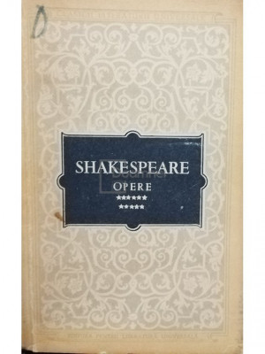 W. Shakespeare - Opere vol. XI (editia 1963) foto