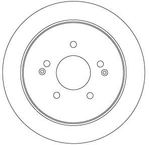 TRW DF6901 Disc frana foto