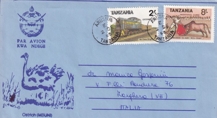 FILATELIE TEMATICA - PLIC TANZANIA TEMATICA TRANSPORT TRENURI / FAUNA / TAUR