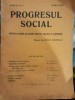 Revista PROGRESUL SOCIAL anul II, No. 5, 20 mai 1933