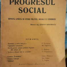 revista PROGRESUL SOCIAL anul II, No. 5, 20 mai 1933