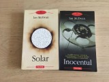 Pachet 2 carti Ian McEwan: Inocentul si Solar