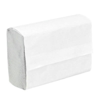 Prosoape Pliate Tip Z, Albe, 2 Straturi, 200 Buc Pachet foto