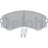 DELPHI LP1462 set placute frana,frana disc