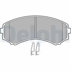 DELPHI LP1462 set placute frana,frana disc