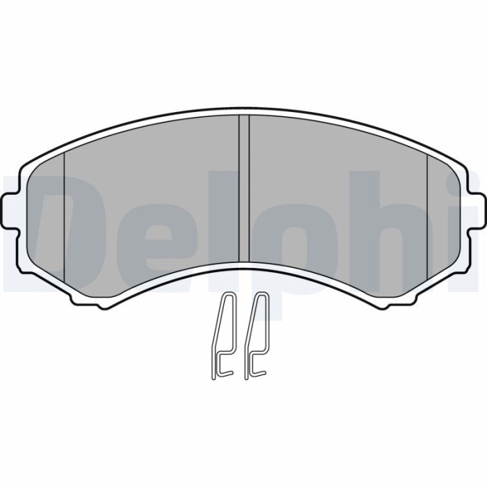 DELPHI LP1462 set placute frana,frana disc